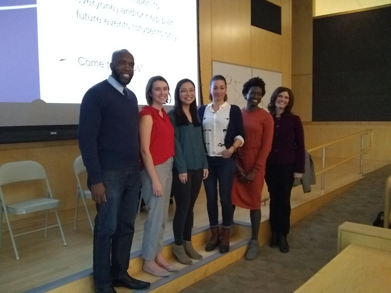 2019 VOICES event, BES Seminar, post-panel group photo